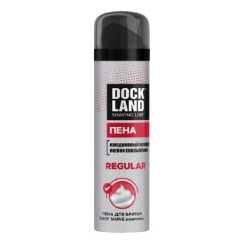 Пена для бритья Dockland 200мл Регуляр (6)