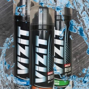 Пена для бритья Vizit 225мл с D-Пантенолом (12)