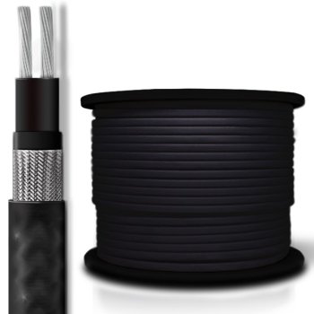 Кабель греющий саморегулирующийся 40Вт/м УФ защита SRL40-2CR Грейка медь (200)