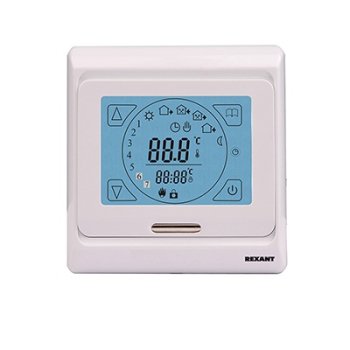 Терморегулятор Rexant R91XT белый сенсорный автоматическое программирование