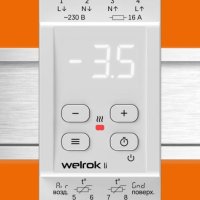 Терморегулятор Welrok li 16А 220В для снеготаяния на ДИН-рейку