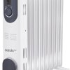 Масляный обогреватель 2.0кВт 9 секций Oasis Pro OT-20 серый