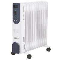 Масляный обогреватель 2.5кВт 11 секций Oasis Pro OT-25 серый
