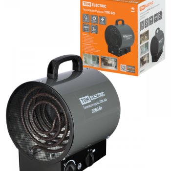 Тепловая пушка TDM ТПК-БО 3кВт круглый корпус терморегулятор (1)