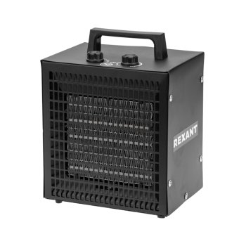 Тепловая пушка 3кВт РТС квадратный корпус черный Rexant (1)