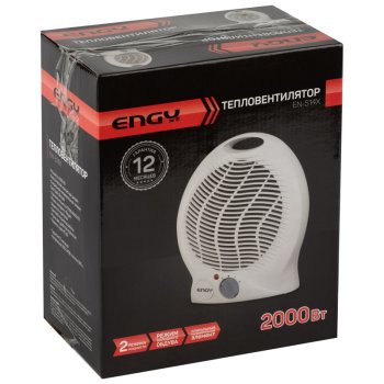 Тепловентилятор Engy EN-514X 1000/2000Вт белый (1/6)