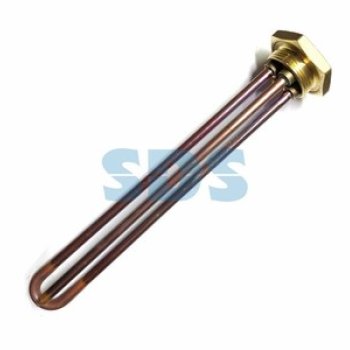 Нагревательный элемент для бойлера, ТЭН, RDT TW3 PA - 1200 Вт, фланец М6, 42 мм, с прокладкой