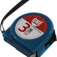 Рулетка  3м х 16мм пластик корпус фиксатор Smartbuy Tools