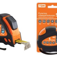 Рулетка  5м x 19мм автостоп Алмаз TDM (1/60)