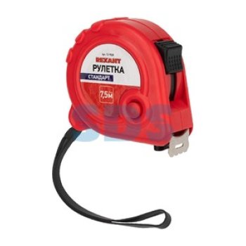 Рулетка  7.5м х 25мм пластик Rexant Стандарт (72)