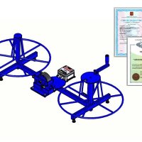 Устройство перемотки кабеля УНК-4-2Н с ИДМ-20