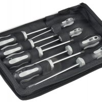 Отвёртки набор IEK 8шт 4-шлиц 2-PH 2-PZ чехол ARMA2L 5 Т2 (10)