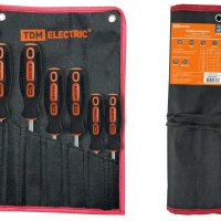 Отвёртки набор TDM 6шт 3-шлиц 3-РН чехол (8)