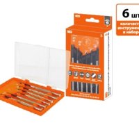 Отвёртки набор TDM №1 для точных работ 6 предметов намагничен. наконечник (72)
