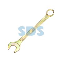 Ключ гаечный комбинированный 24мм желтый цинк Rexant