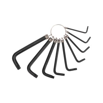Набор ключей TORX T10-50 9шт на кольце Kranz (20)