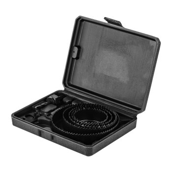 Набор кольцевых пил по дереву 64-127мм 9 предметов Kranz