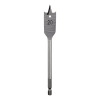 Сверло по дереву перовое 45мм шестигранный хвостовик Kranz (300)