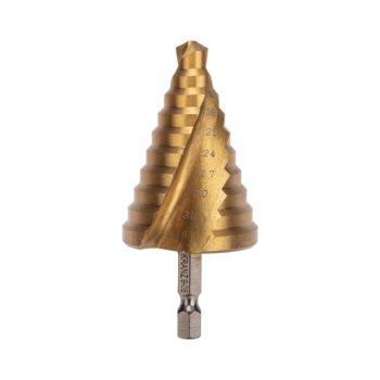 Сверло по металлу ступенчатое 9-36мм Kranz Титан