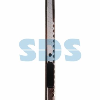 Нож с сегментированным лезвием 9мм корпус металлический Rexant