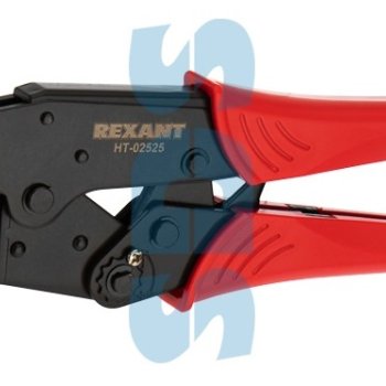 Кримпер комбинированный для обжима изолированных и штыревых наконечников 0.5 - 2.5 мм (HT-02525) REX