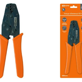 Инструмент обжима наконечников 0.5-6мм² TDM KO-5Е (40)