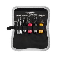 Набор для зачистки проводов 2.5, 4.0, 6.0мм² 6 предметов чехол Kranz