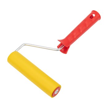 Валик для прикатки обоев резиновый 150мм ручка 6мм Rexant