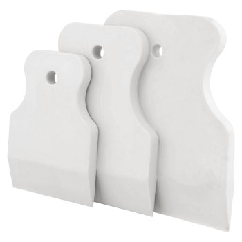 Набор шпателей (40, 60, 80мм) резиновые для затирки швов Mokke (1/5)