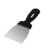 Шпатель 40мм нержавеющая сталь, пластиковая ручка Mokke (1/10)