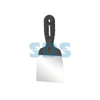 Шпатель 80мм нержавеющая сталь пластмассовая ручка Rexant