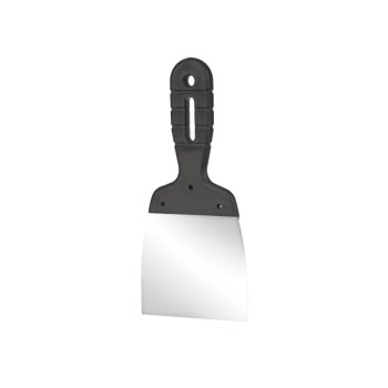 Шпатель 100мм нержавеющая сталь пластмассовая ручка Rexant