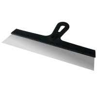 Шпатель фасадный 300мм нержавеющая сталь, пластиковая ручка Mokke (1/10)