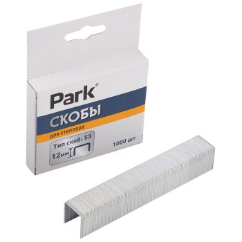 Скобы  для мебельного степлера Park 053 12мм 1000 шт (20)