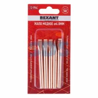 Жало для паяльника D6.8 80 Вт клин медь Rexant (5)