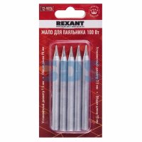 Жало для паяльника D7.8 100 Вт конус медь Rexant (5)