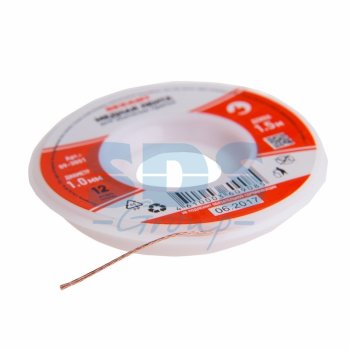 Медная лента (оплетка) для удаления припоя d=1.0мм x1.5м Rexant (25)