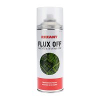 Очиститель печатных плат FLUX OFF 400 мл Rexant (12)