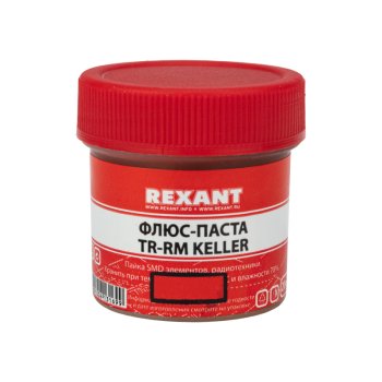 Флюс-паста «TR-RM KELLER» 20 мл Rexant (10)