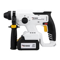 Перфоратор аккумуляторный SDS-plus 2,2Дж 1х4Ач в кейсе Kranz