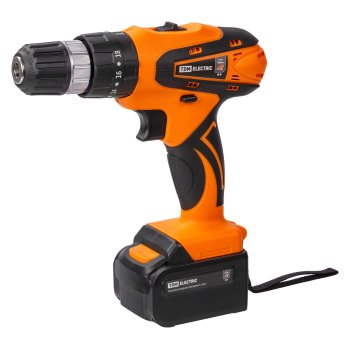 Шуруповерт ДША-18-ЛК1 18В 2 А*ч Li-Ion 2шт 32Нм 0-1400об/мин кейс TDM (6)