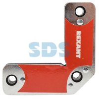 Магнитный угольник-держатель для сварки на 4 угла усилие 11.3 кг Rexant