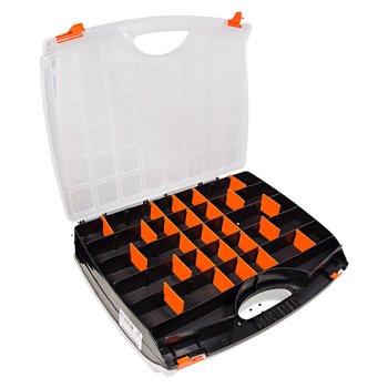 Ящик для инструмента 425х330х85мм пластиковый двойной Proconnect