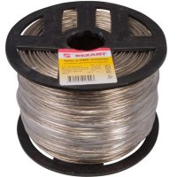 Трос стальной в ПВХ d 3мм 200м Rexant (4)