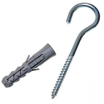 Дюбель с полукольцом 10 короб 50шт Kranz