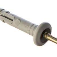 Дюбель-гвоздь грибовидный бортик полипропилен 6х40 пакет 100шт Kranz (1/40)