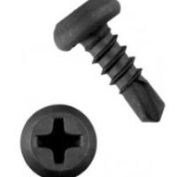 Саморез металл сверло 3.5х9.5 короб 500шт Kranz