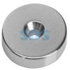 Магнит неодимовый диск 30х5мм с зенковкой сцепление 10х5.5мм 10кг Rexant