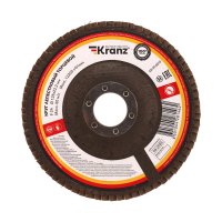 Круг лепестковый торцевой 125х22мм Р24 Kranz (1/10)