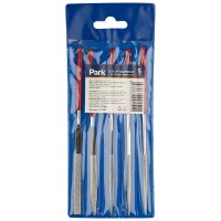 Набор надфилей 3x140мм 5шт алмазное покрытие Park (1/10/400)
